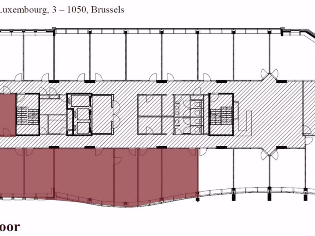 Kantoor te huur <br> Bruxelles