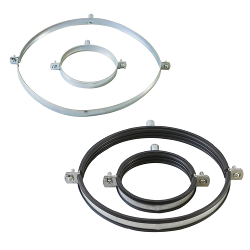 Double nut suspension rings