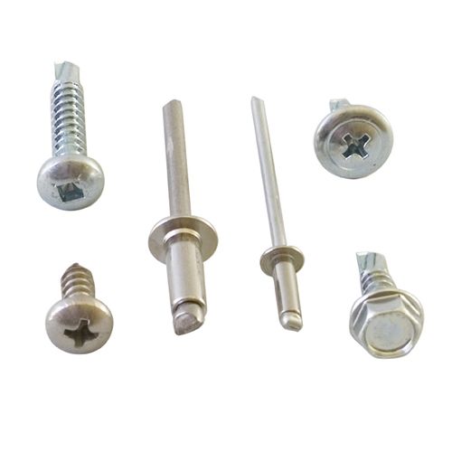 Screws and rivets
