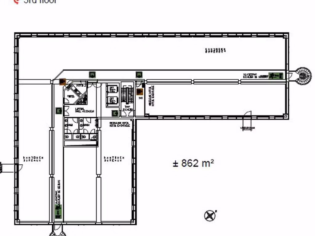 Kantoor te huur <br> Machelen