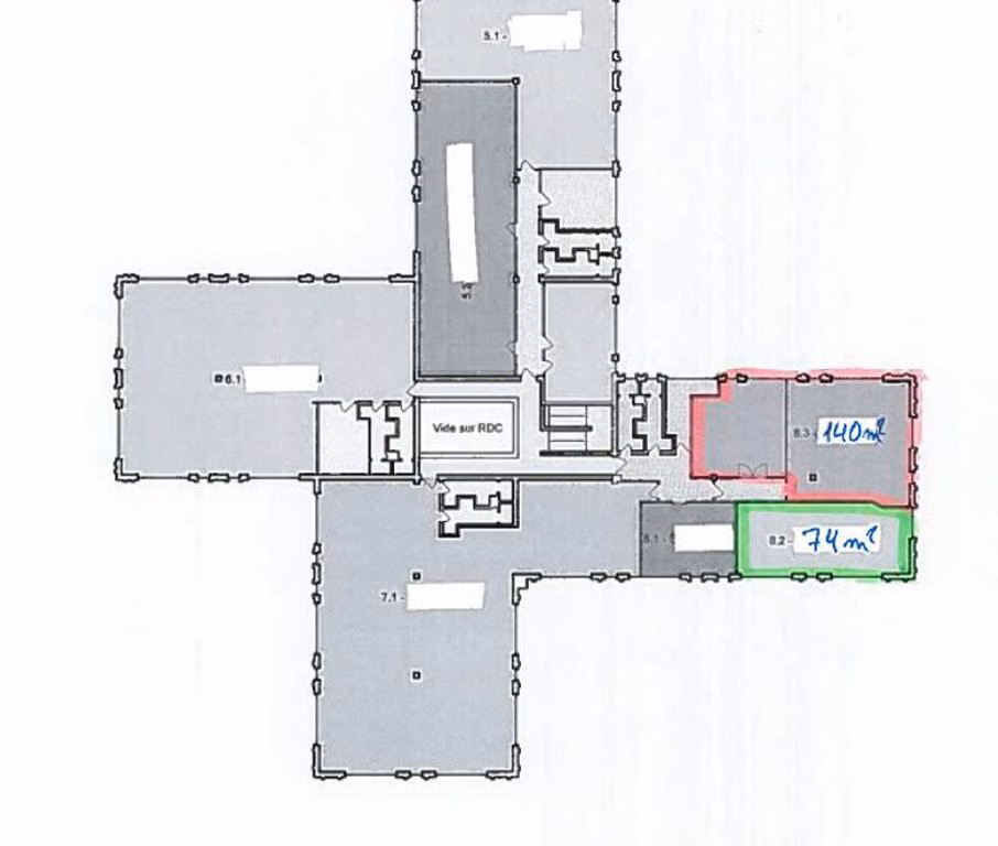 Bureau à louer <br> Louvain-La-Neuve