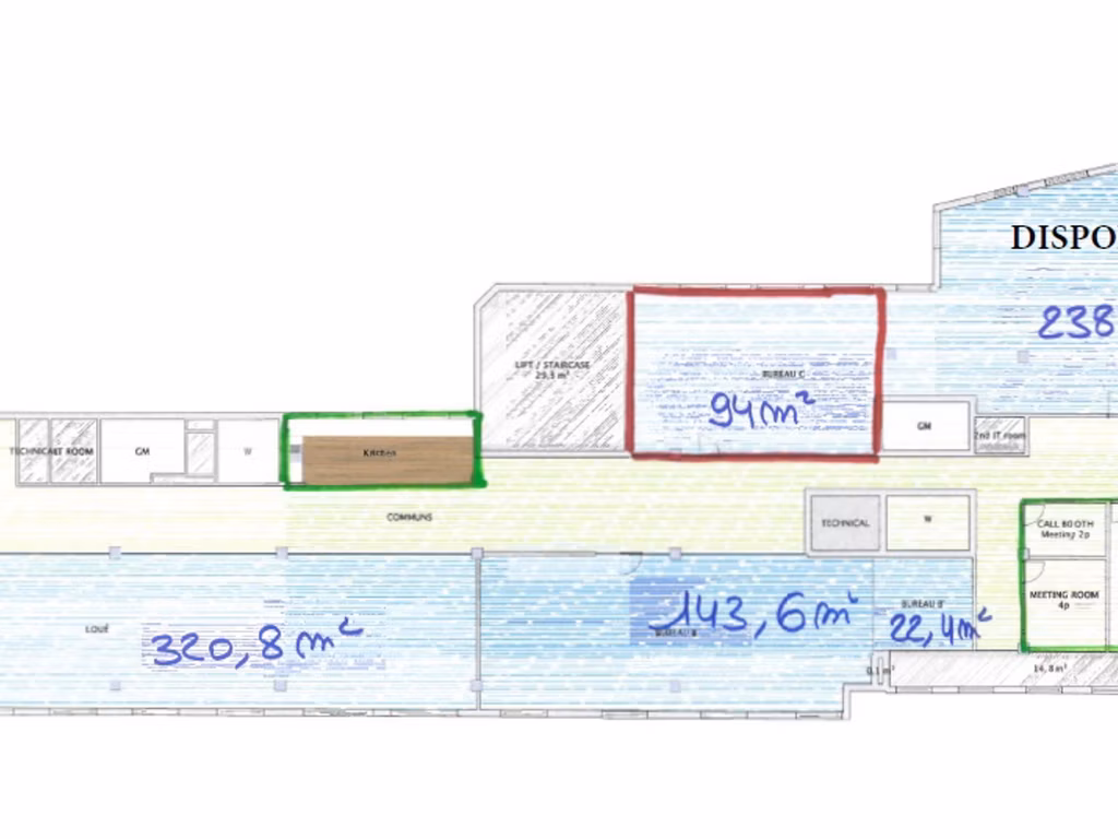 TO LET - OFFICES - BRUSSELS