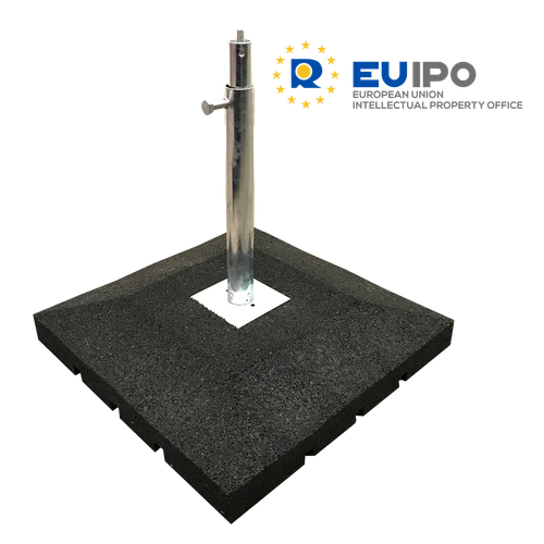 Rubber Telescopic Base Foot 33