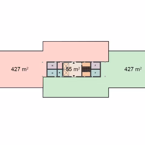 Kantoorgebouw te huur <br> GOSSELIES