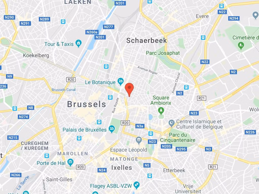 TE HUUR - KANTOREN - BRUSSEL
