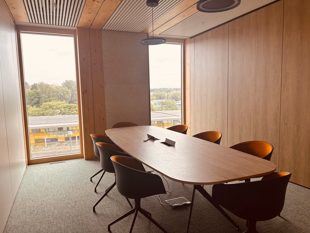 Bureaux à louer dans un bâtiment innovant aux performances énergétiques exceptionnelles.