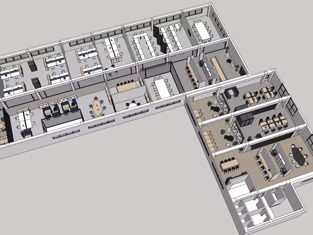 Kantoor te huur <br> Mons