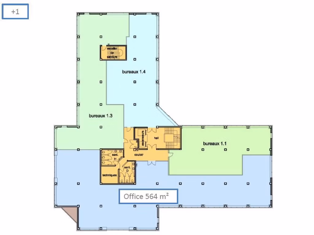 TE HUUR - KANTOREN - ZAVENTEM