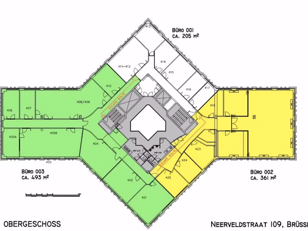 A LOUER - BUREAUX - WOLUWE SAINT LAMBERT 