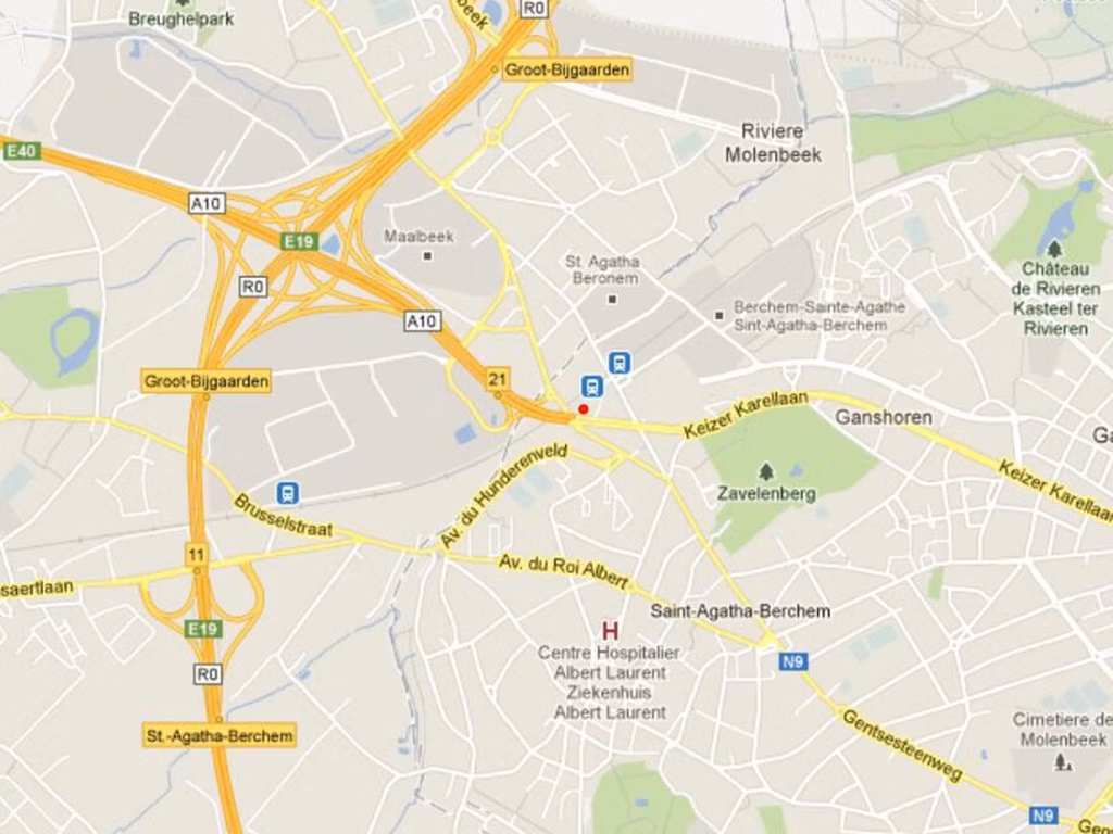 Bureau à louer <br> Berchem-Sainte-Agathe