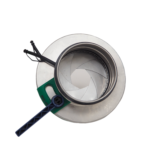 Stainless steel IRIS damper