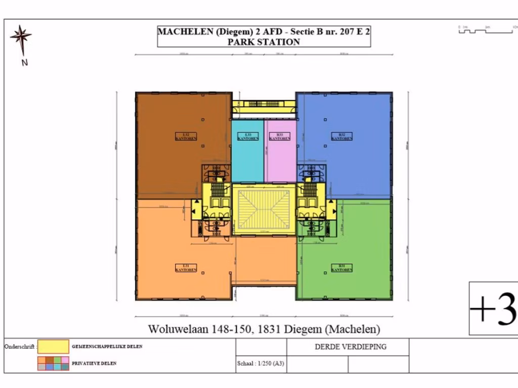 WOLUWE 148-150 - PARK STATION - RENT - B - 352/3493
