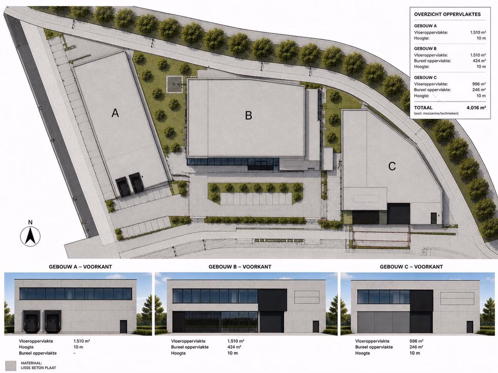 À LOUER – NOUVEAU BÂTIMENT INDUSTRIEL À TERNAT