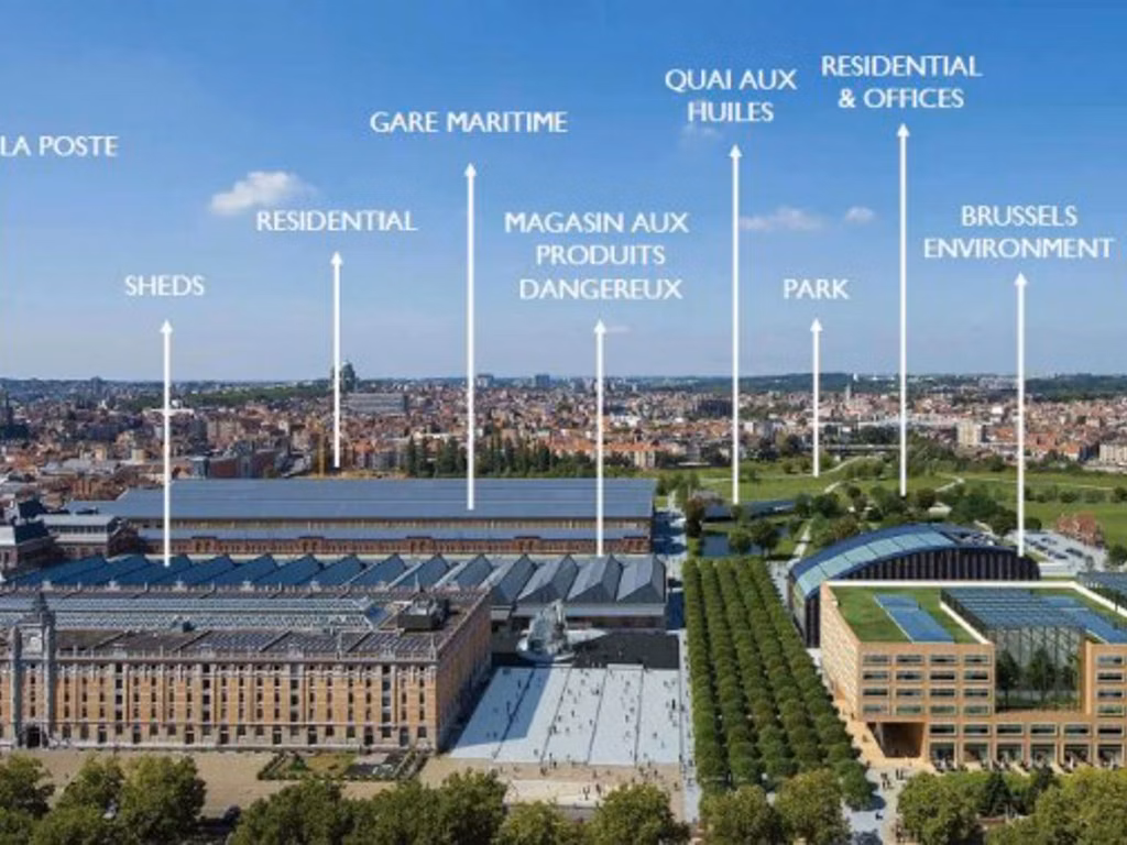 A LOUER - BUREAUX - BRUXELLES (TOUR & TAXI)