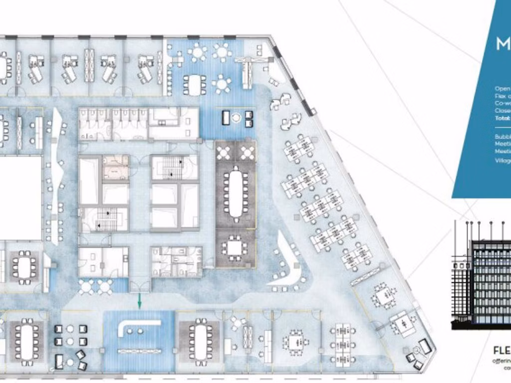 TE HUUR - KANTOREN - BRUSSEL