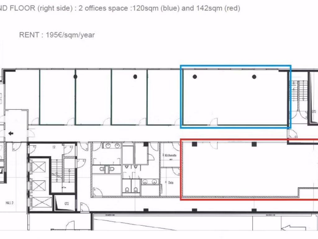 TO LET - OFFICES - BRUSSELS