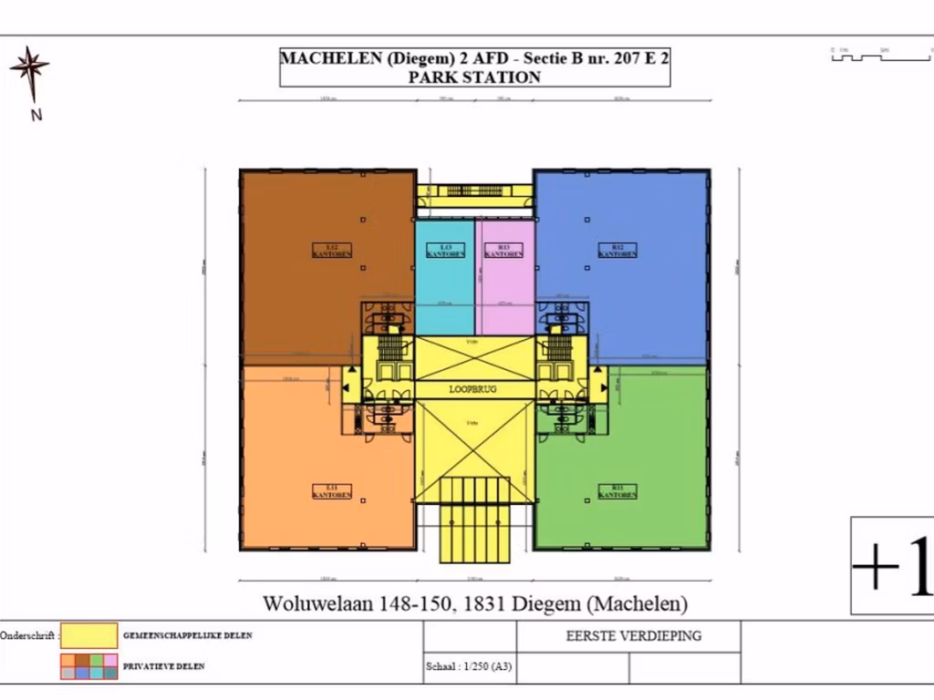 WOLUWE 148-150 - PARK STATION - RENT - B - 352/3493