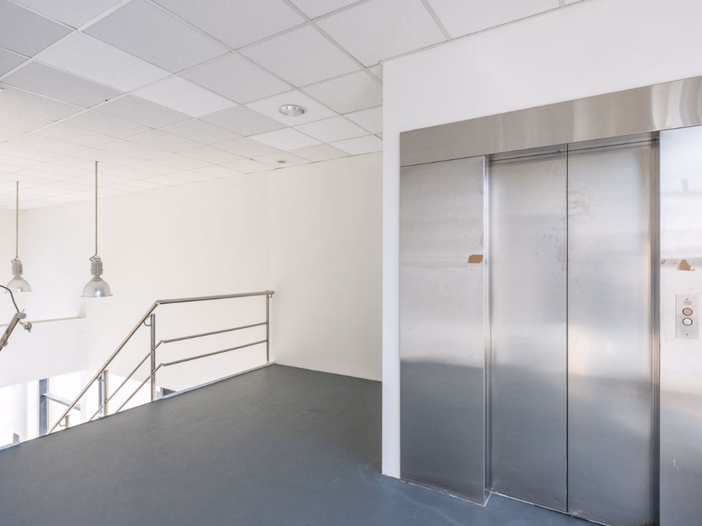 Representative building with office space and warehouse.