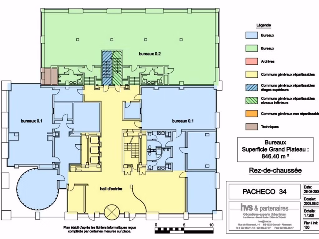 TE HUUR - KANTOREN - BRUSSEL