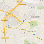 A LOUER - GANSHOREN - BUREAUX 