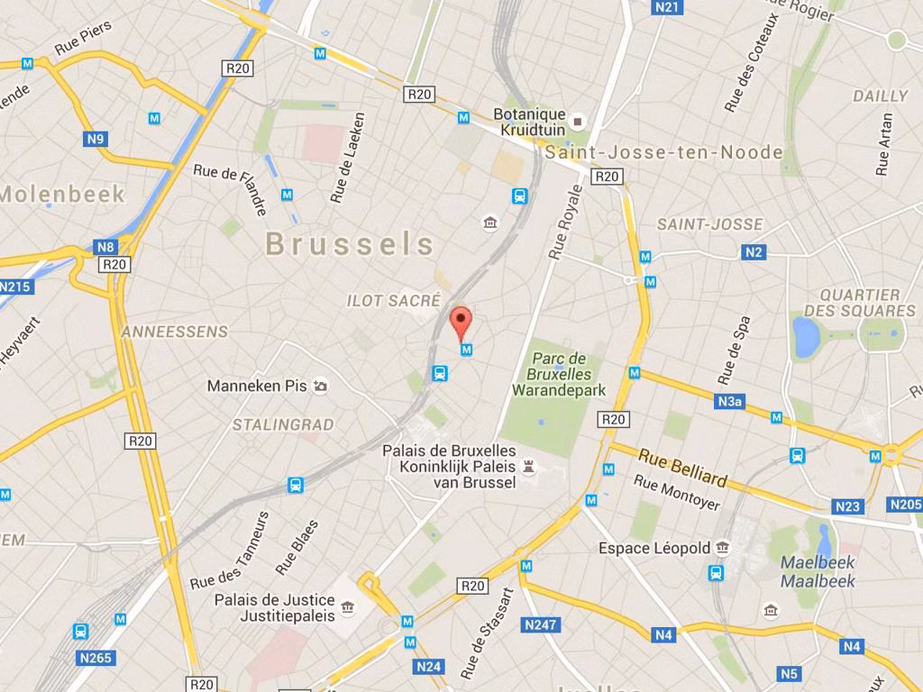 TE HUUR - KANTOREN - BRUSSEL