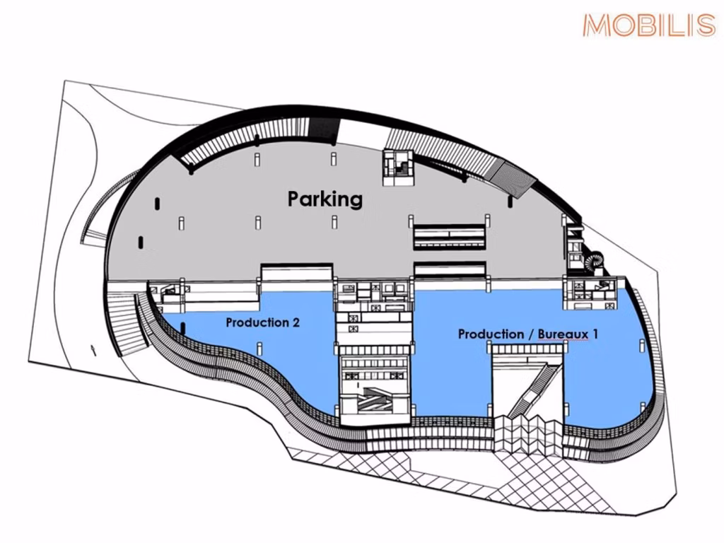 TE HUUR - KANTOREN - ANDERLECHT