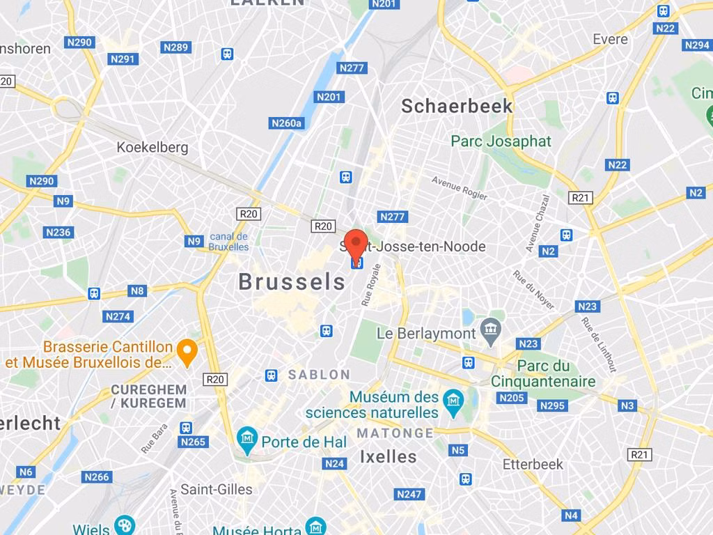 TE HUUR - KANTOREN - BRUSSEL