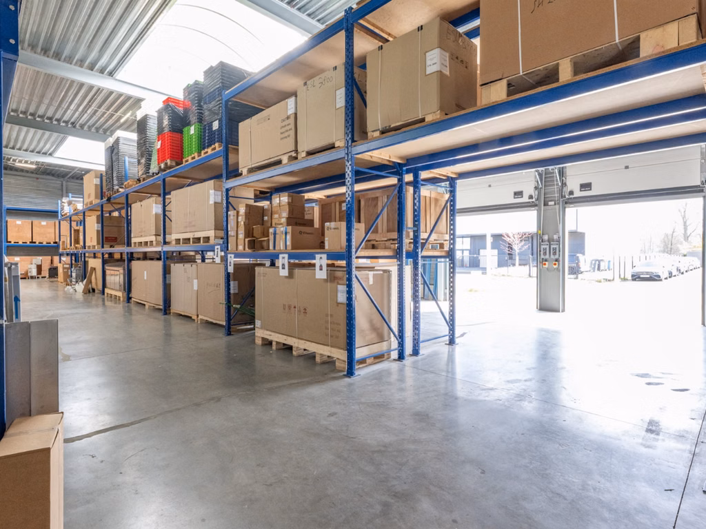Representative building with office space and warehouse.
