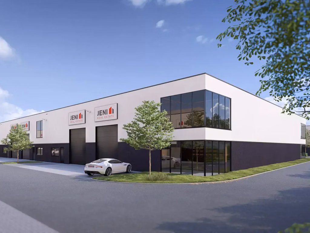 Brand-new 216 m² SME unit for sale – De Biest, Beersel