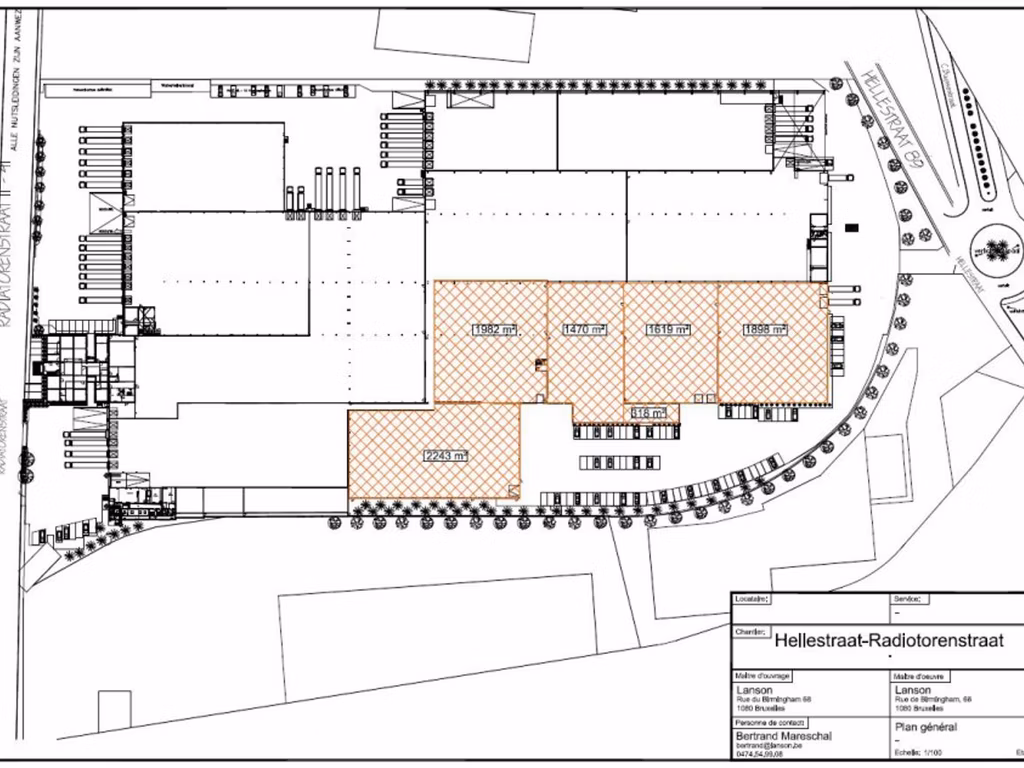 Industrial for rent <br> Vilvoorde