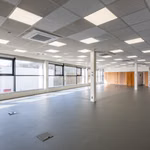 Representative building with office space and warehouse.