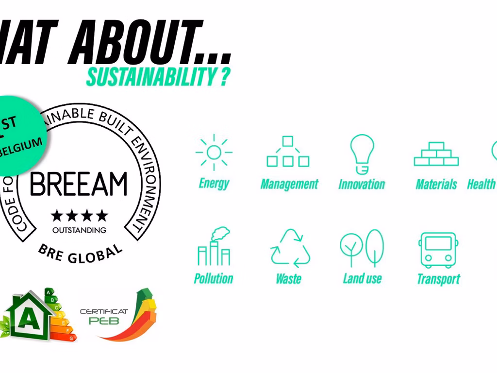 TE HUUR - KANTOREN - BRUSSEL