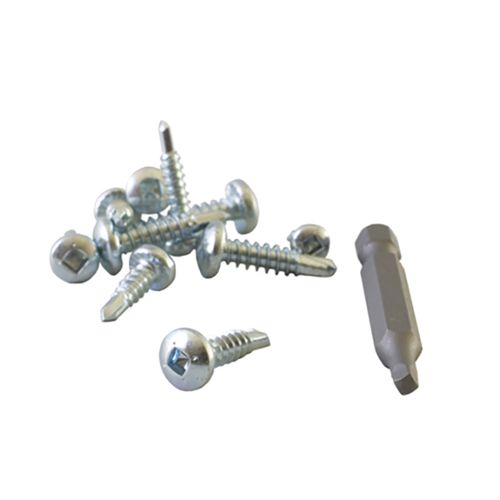 Airtight self-drilling screw