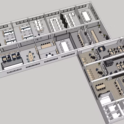 Kantoor te huur <br> Mons