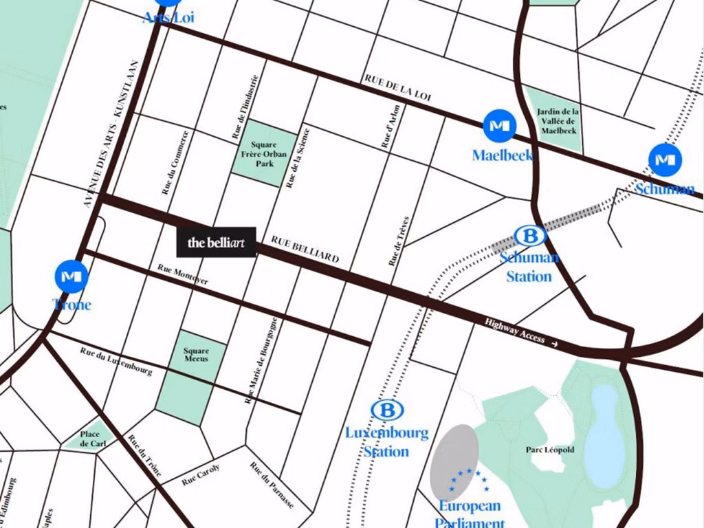 TO LET OFFICES - ETTERBEEK (BRUSSELS)