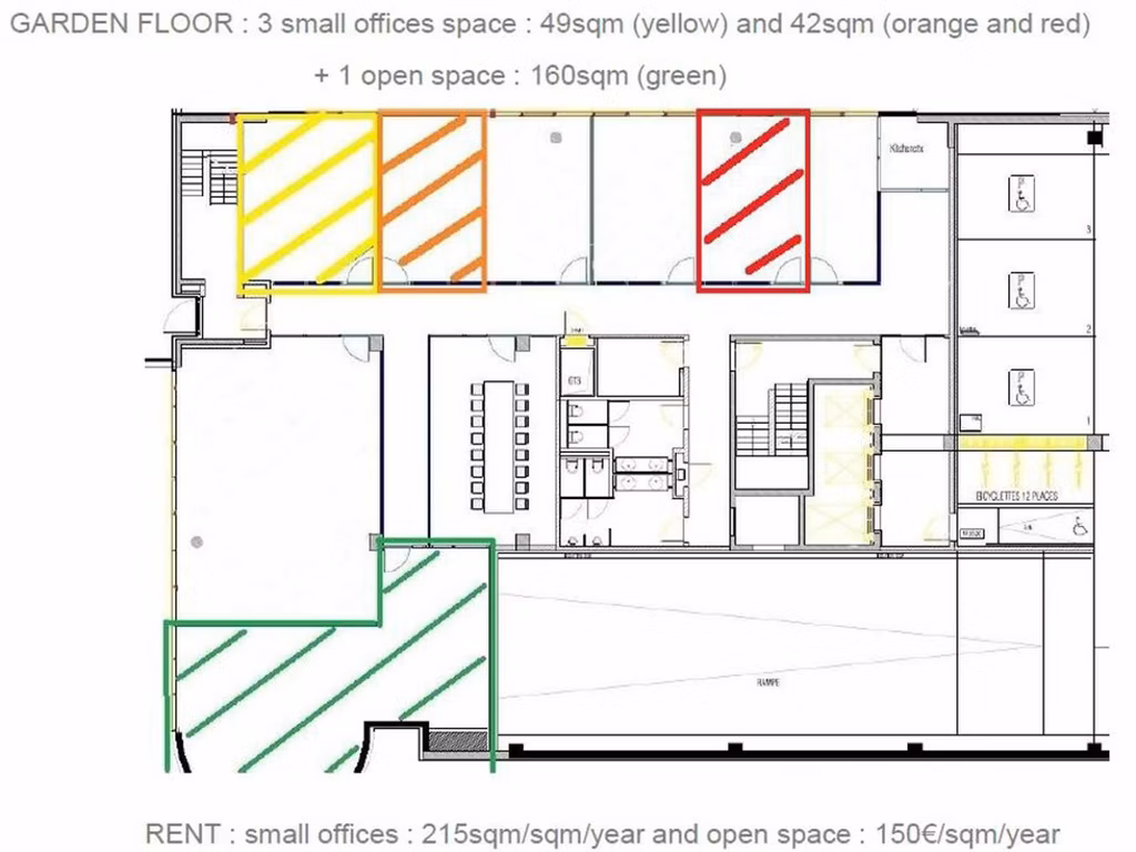 TO LET - OFFICES - BRUSSELS