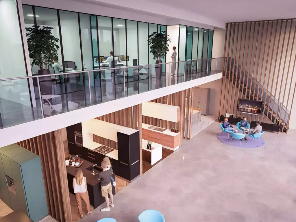 Brand-new 216 m² SME unit for sale – De Biest, Beersel