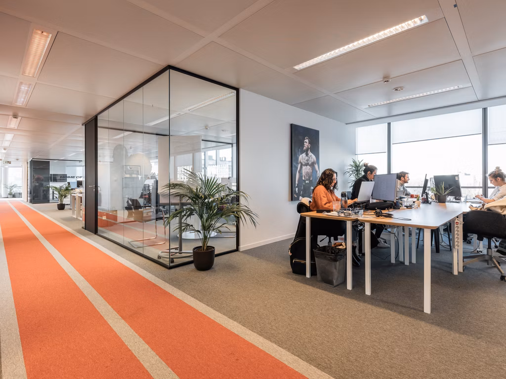 TE HUUR - KANTOREN - BRUSSEL 