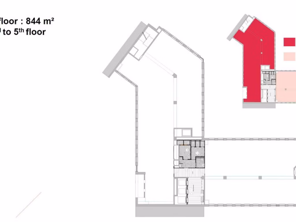 Bureau à louer <br> Ixelles